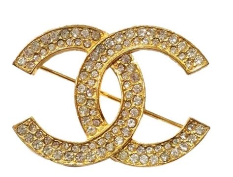 chanel rhinestone brooch|Chanel brooch uk sale.